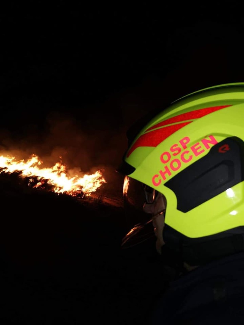 Pożar w powiecie włocławskim. 4 zastępy straży pożarnej w akcji [zdjęcia]