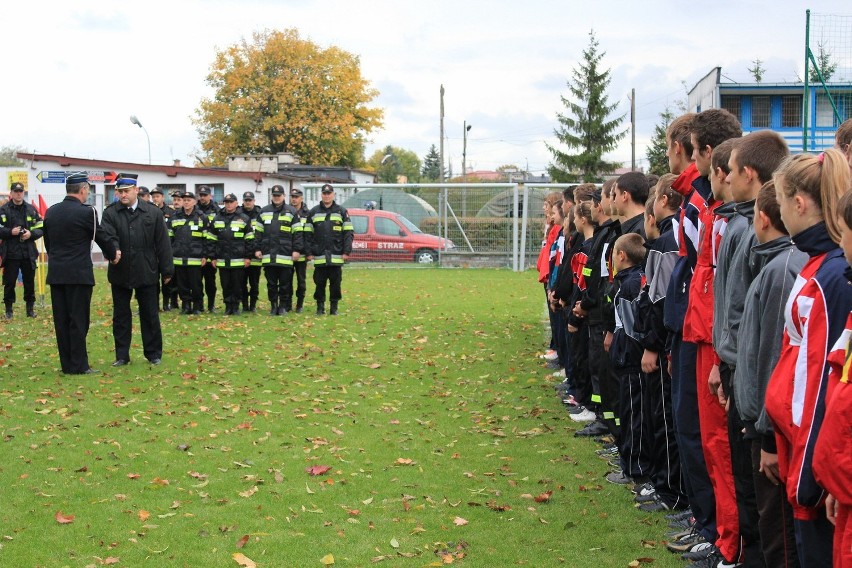 Chełm: Młodzi strażacy rywalizowali na Stadionie Miejskim. Zdjęcia