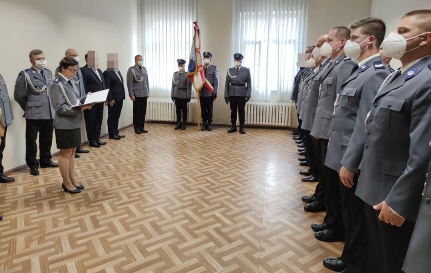 Święto Policji w kwidzyńskiej jednostce. Awans na wyższy stopień policyjny otrzymało 43 funkcjonariuszy
