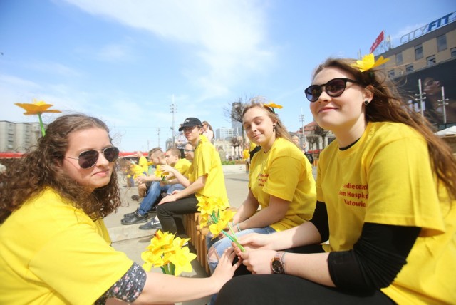 Żółty Marsz Nadziei w Katowicach 12 kwietnia 2018