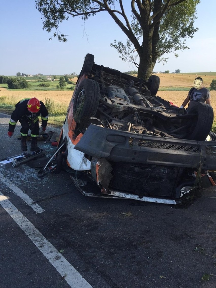 Tragiczny wypadek w powiecie golubsko-dobrzyńskim [zdjęcia]                        