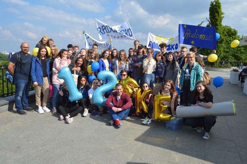 Uczniowie PSP 7 w Radomsku na Paradzie Schumana 2019 [ZDJĘCIA]
