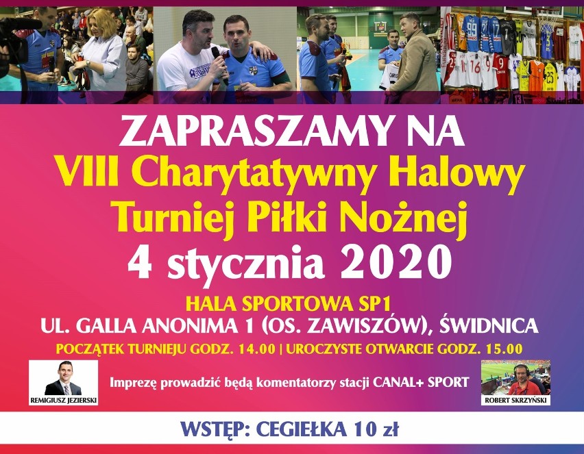 Charytatywny Turniej Piłki Nożnej w Świdnicy. Przyjadą gwiazdy sportu!