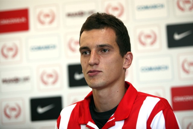 Marek Wasiluk we wtorek wieczorem pojawił się na zgrupowaniu Widzewa, a w środę zdobył pierwszego gola