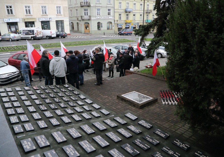 rocznica katastrpfy smoleńskiej w Piotrkowie