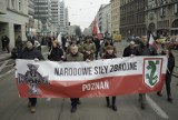 Narodowy Dzień Pamięci Żołnierzy Wyklętych: Marsz przeszedł ulicami Poznania [ZDJĘCIA]