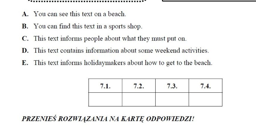 W czwartek, 25 kwietnia, uczniowie napiszą egzamin...