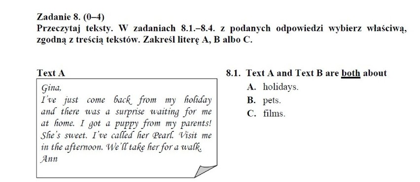 W czwartek, 25 kwietnia, uczniowie napiszą egzamin...