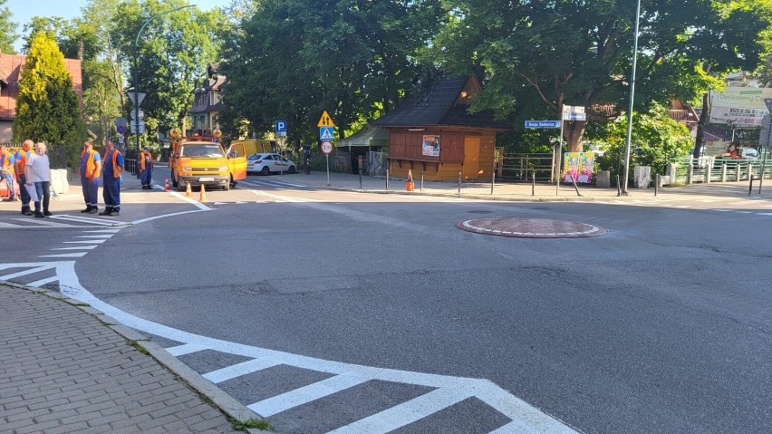 Zakopane. Nowe rondo pod Giewontem. Ułatwi ono jazdę w centrum miasta 