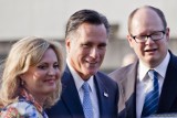 Kandydat Partii Republikańskiej na prezydenta USA Mitt Romney odwiedził Gdańsk [zdjęcia]