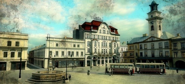 Kadr z filmu "Historia Cieszyna 3D"