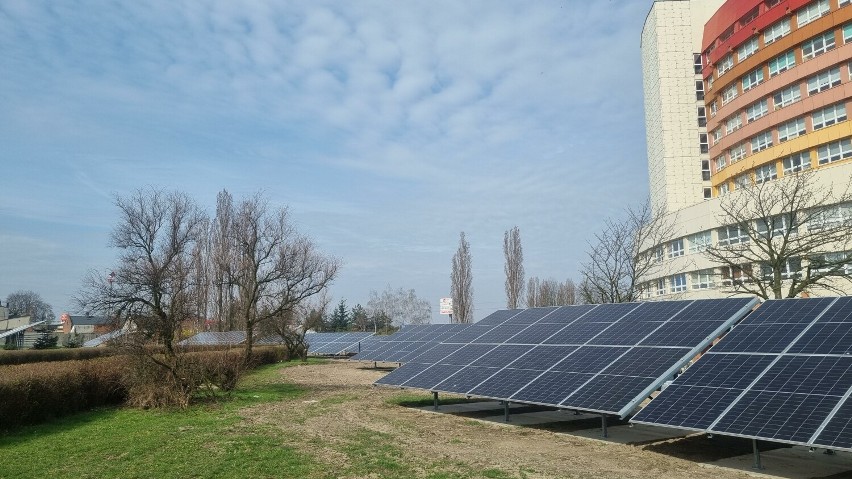 Farma fotowoltaiczna stanęła przed szpitalem w Kaliszu