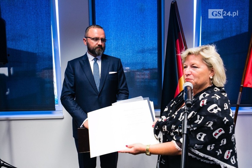 Impreza powitalna nowego konsula honorowego Niemiec w Szczecinie. Zobacz, kto się pojawił [ZDJĘCIA]