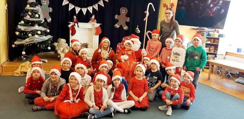 Święty Mikołaj odwiedził  Przedszkole im. Krasnala Hałabały w Grodzisku [ZDJĘCIA]