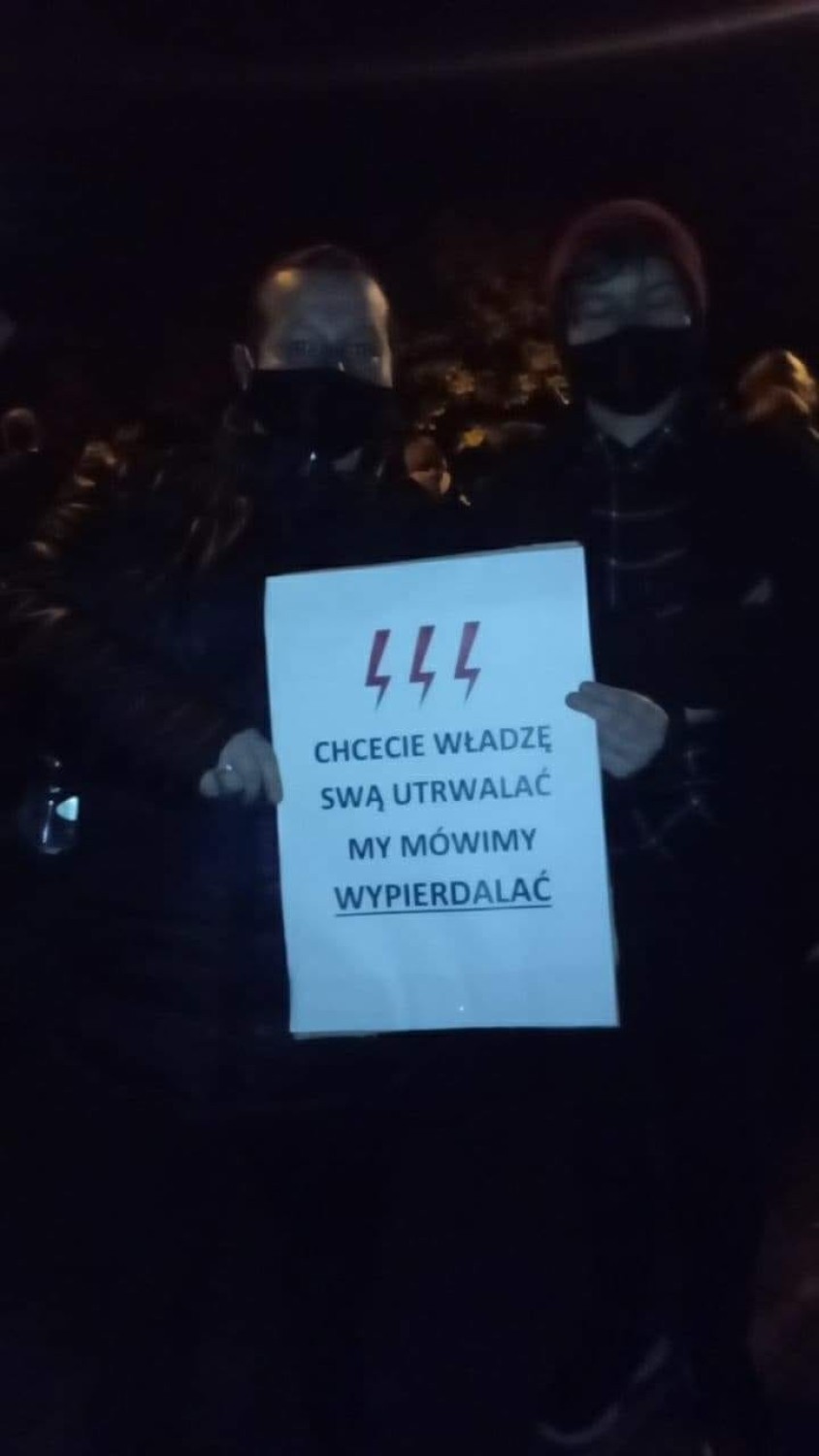 Tak wyglądały strajki kobiet w Krośnie Odrzańskim i Gubinie...