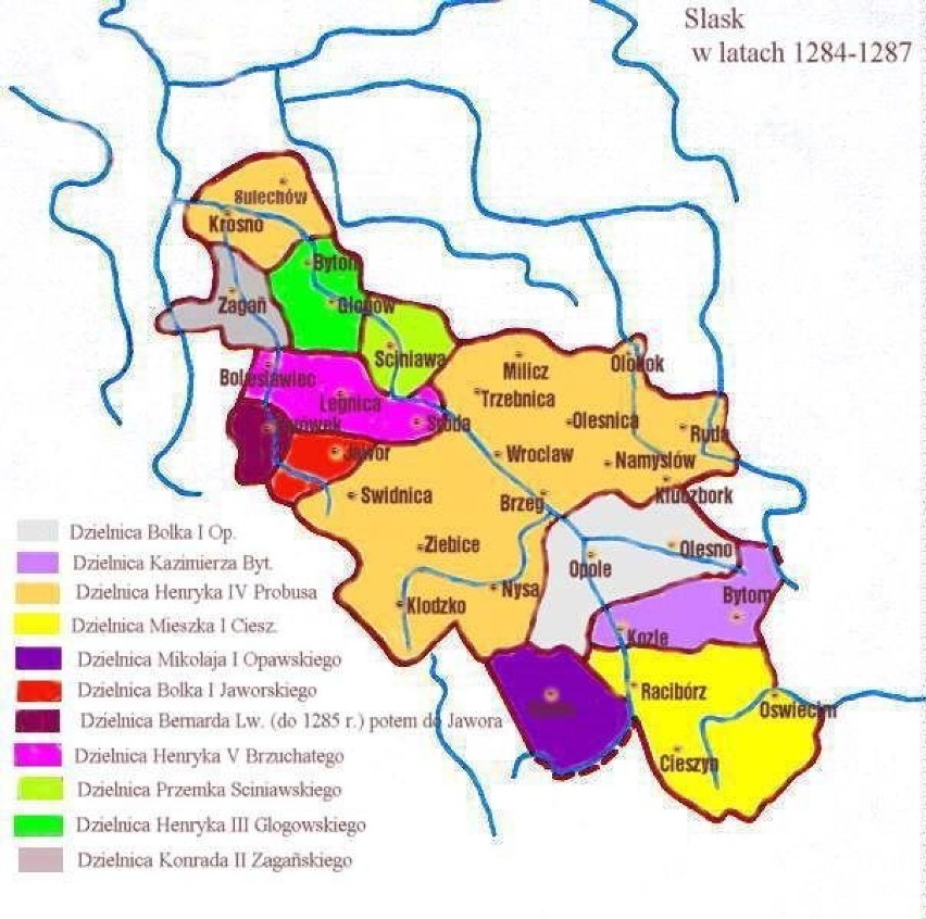 Śląsk w latach 1284-1287