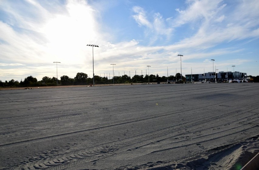 Stadion Pogoni Szczecin - stan na pierwszy weekend sierpnia.