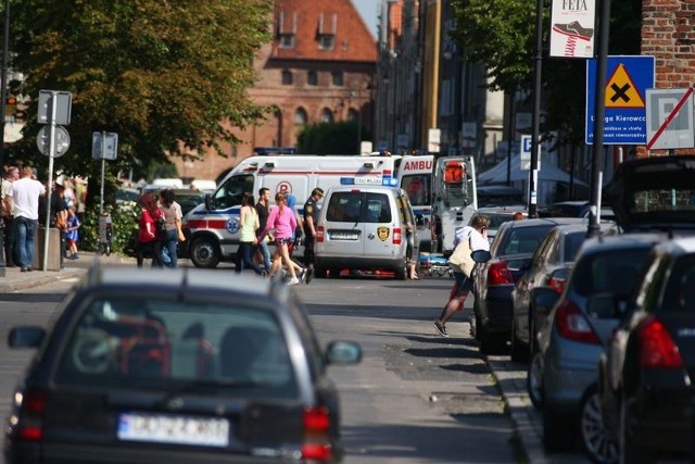 Do potrącenia pieszego na skrzyżowaniu ulic Szerokiej i Węglowej doszło w czwartek 11 lipca, po godzinie 15