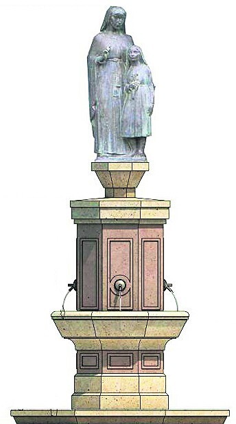 Tychy: Fontanna z figurą św. Anny czy bez? Dyskusja trwa, siły wyrównane