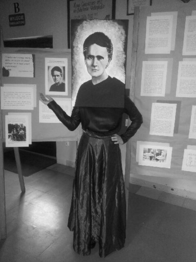 Urodziny Marii Skłodowskiej - Curie w Gimnazjum nr 2 w Lęborku