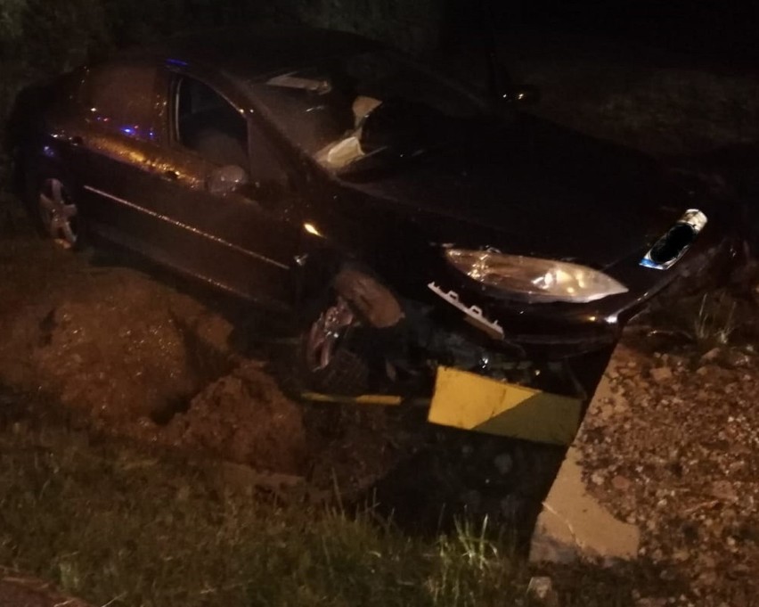 Wypadek w Jastrzębiu: pijana kobieta staranowała autem...