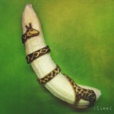 Co można zrobić z banana: Marilyn Monroe, Klimta czy potwora z Loch Ness [zdjęcia]