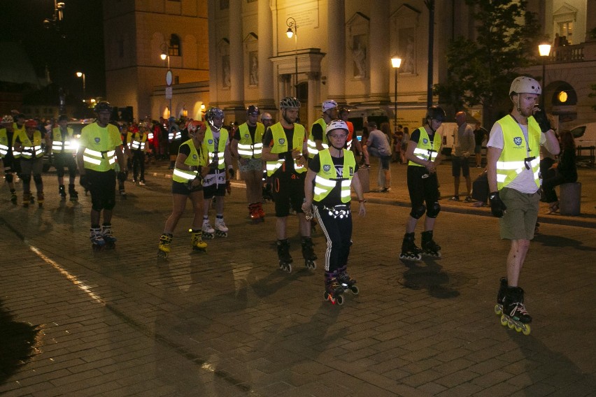 Nightskating, Warszawa 2019. Rolkarze pokonali najtrudniejszą trasę w historii [ZDJĘCIA]