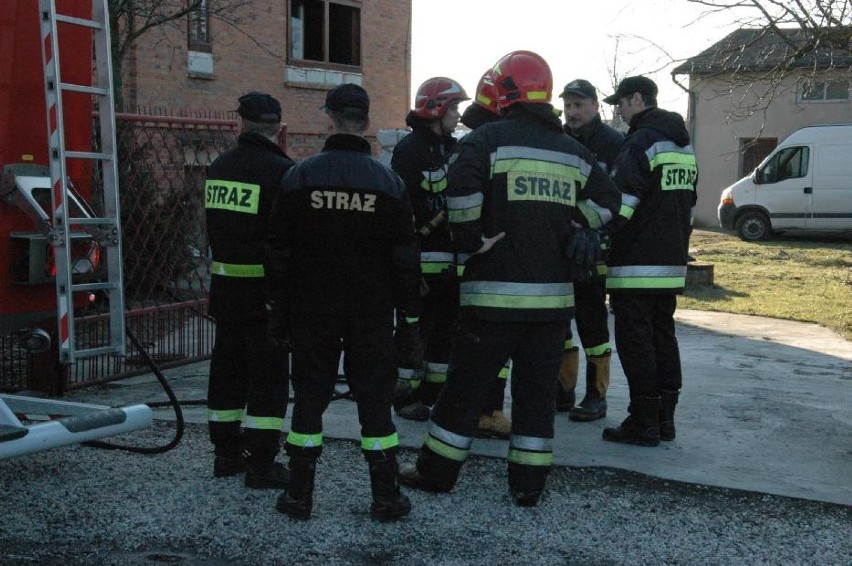 W poniedziałek doszło do pożaru domu przy ul....