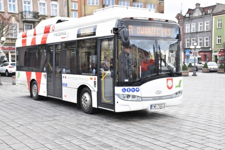 Września: Nowy rozkład jazdy bezpłatnego autobusu na małej pętli 