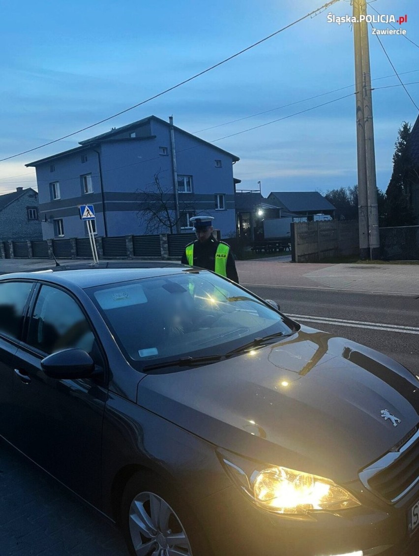 Policjanci z Zawiercia ujawnili 105 wykroczeń na drogach powiatu w ramach działań NURD