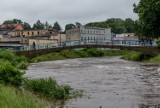 Wysoka fala płynie rzeką Prudnik i Osobłogą. Starosta prudnicki ogłosił stan alarmowy