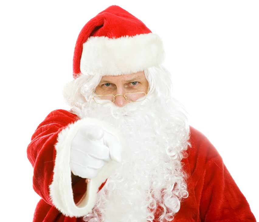 Współczesny święty Mikołaj  to postać starszego mężczyzny z...