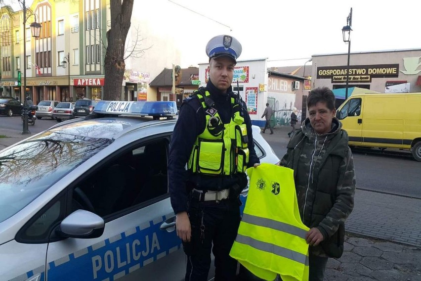 Akcja Bezpieczny pieszy w powiecie aleksandrowskim [zdjęcia]