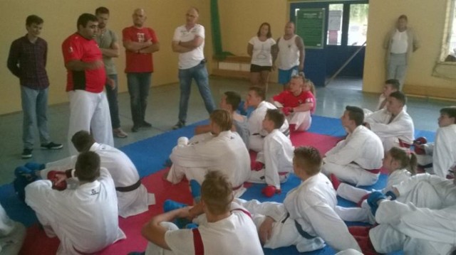 Pleszewski Klub Karate i trener Rudig Sagrunow