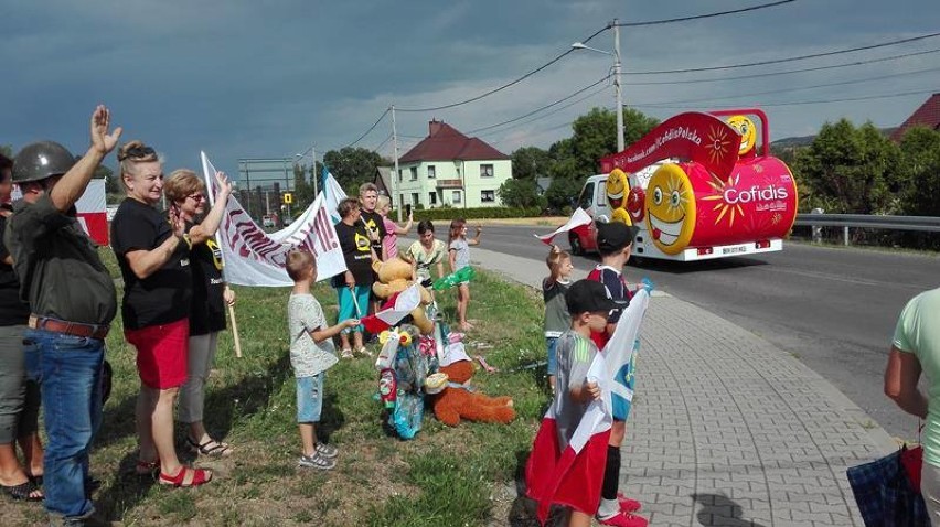 Przez Połomię przejechali kolarze Tour de Pologne