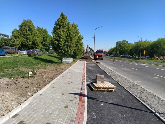 Budowa trasy rowerowej wzdłuż al. Witosa w Opolu