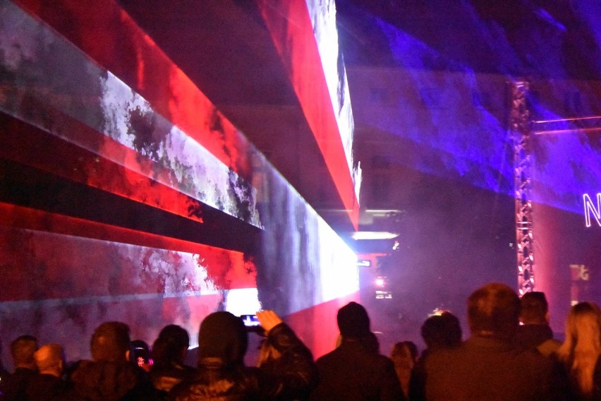 Laserowe show z okazji Konstytucji 3 maja w Lwówku!