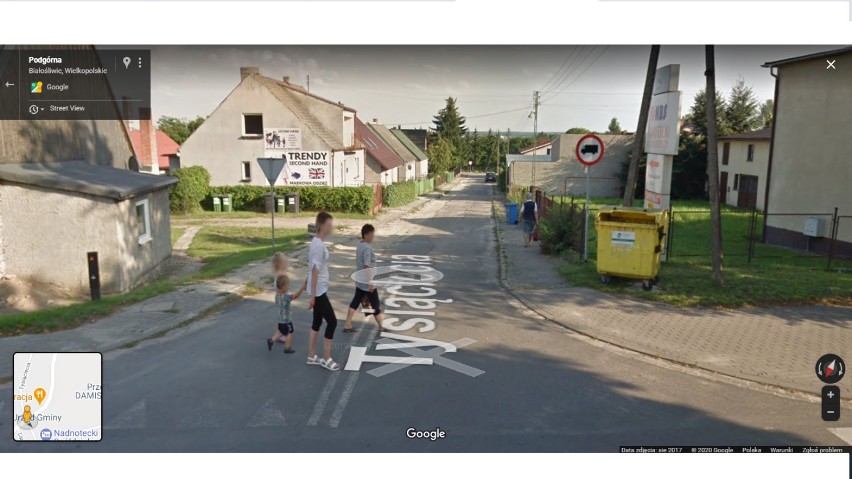 Google Street View w Białośliwiu. Sprawdź czy jesteś na zdjęciu!