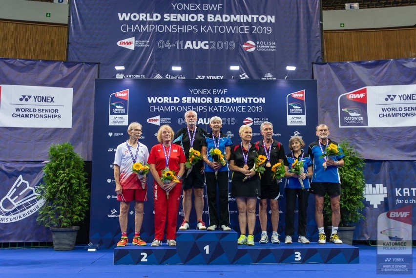 Mistrzostwa świata seniorów w badmintonie w Katowicach.