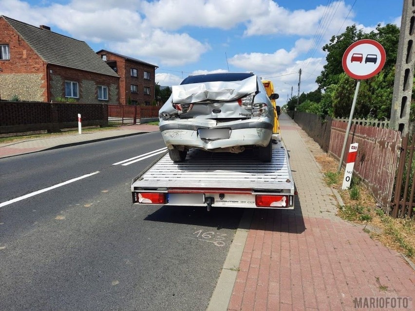 Wypadek w Wierzbiu. 36-letnia kobieta trafiła do szpitala...