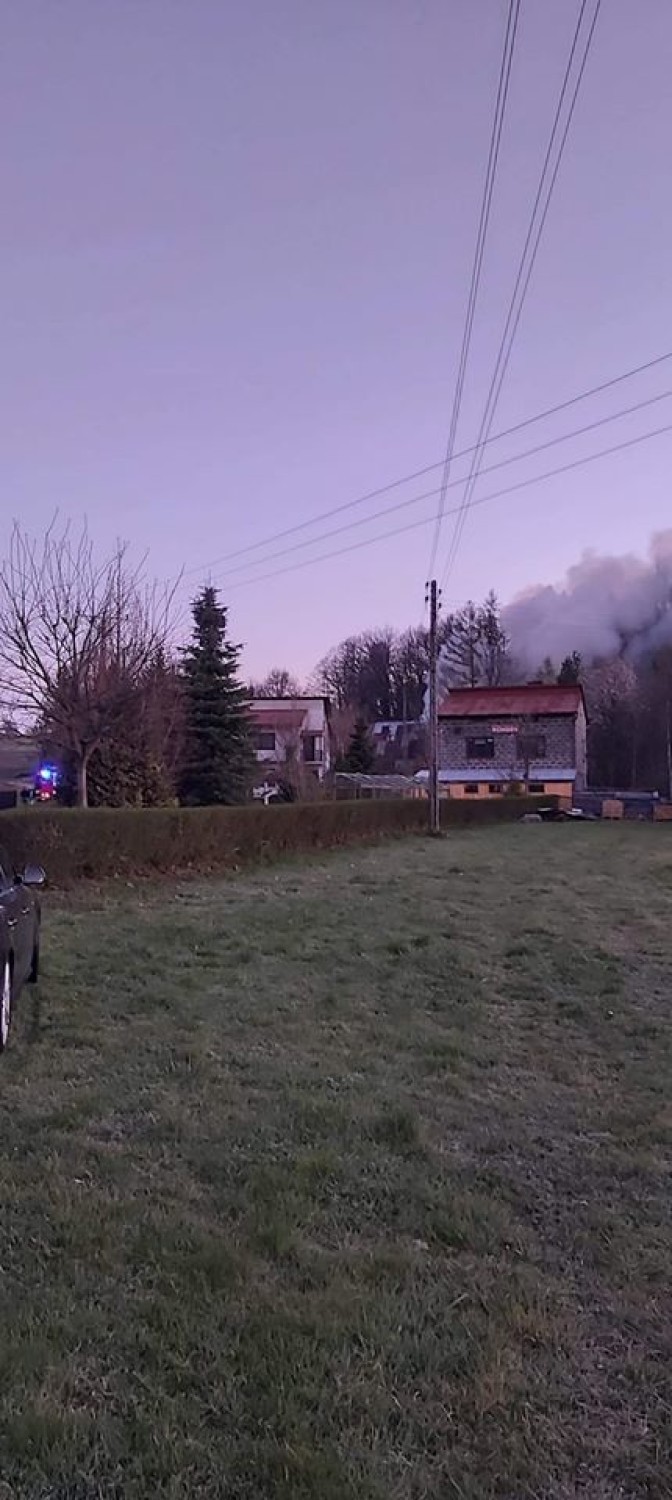 Pożar przy ul.Czerna