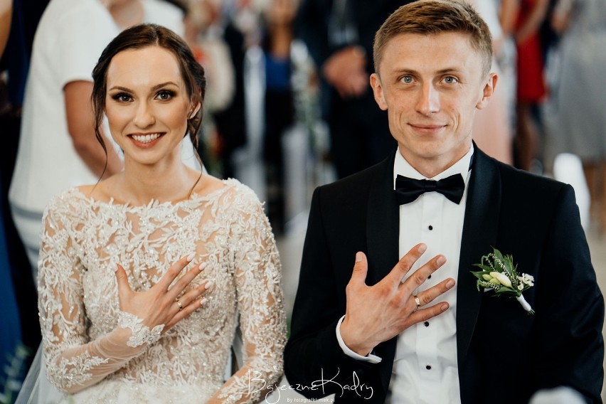 Karolina Piątkowska i Szymon Godyla powiedzieli sobie „tak”....