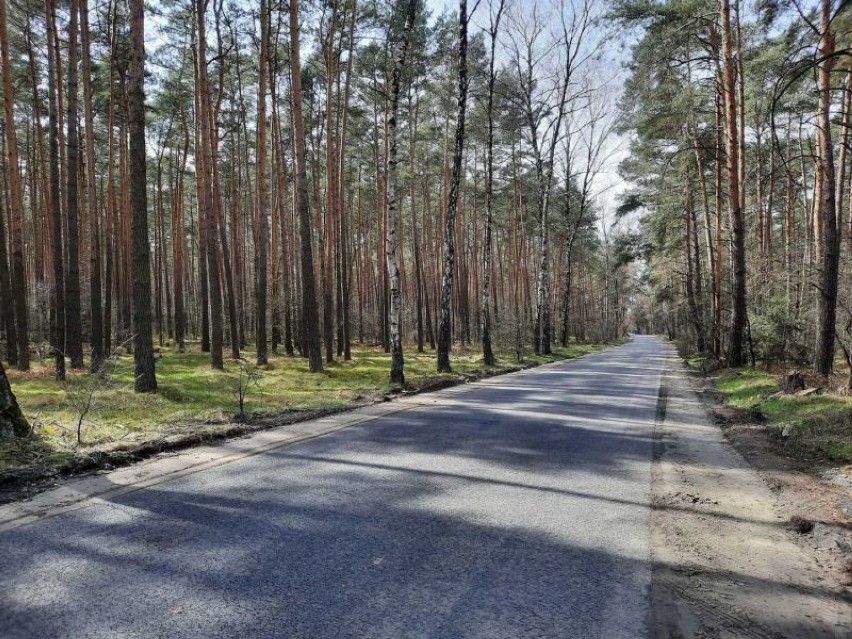 Gmina Książ Wielkopolski: droga Zakrzewice-Świączyń na...