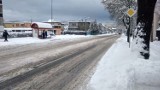 Wejherowo: droga ze śródmieścia do szpitala zimą [ZDJĘCIA]