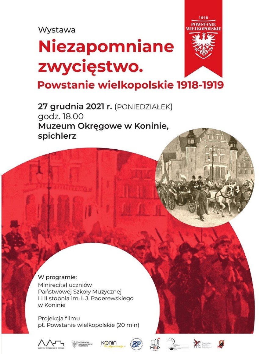 Jak będziemy świętować 103. rocznicę wybuchu Zwycięskiego Powstania Wielkopolskiego w Koninie?