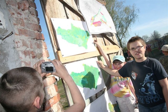 "Mursk. Ładne w kolorze" - dzięki tej akcji wieś zyskała nowe kolory, a dzieci miały frajdę