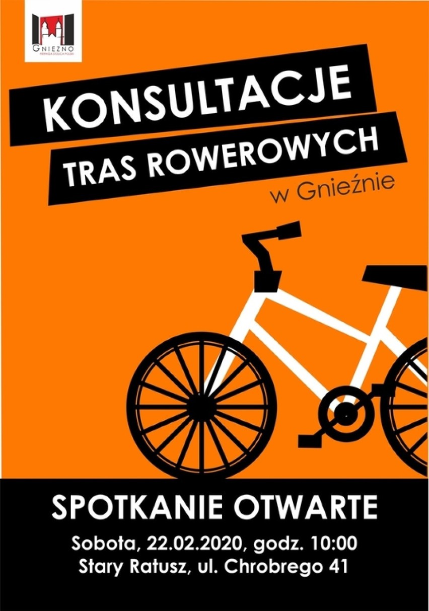 Konsultacje tras rowerowych w Gnieźnie