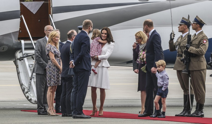 Książęca para już w Warszawie. Księżna Kate i książę William...