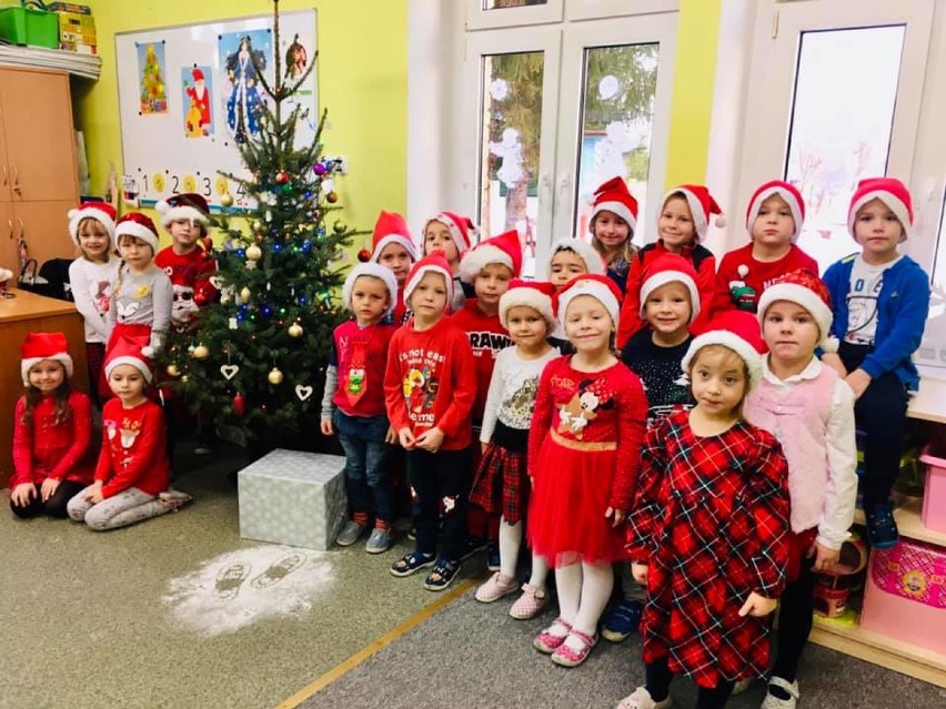 Zbąszyń. Mikołaj odwiedził  gupę 5-6 latków w przedszkolu w Stefanowie - 4 grudnia 2020 [Zdjęcia]