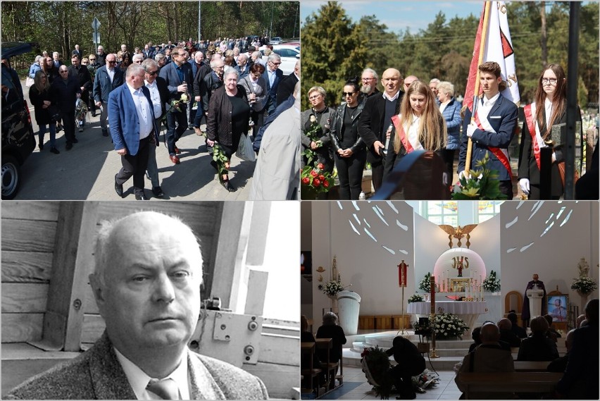 Pogrzeb Stanisława Milczarka na cmentarzu w Michelinie we...